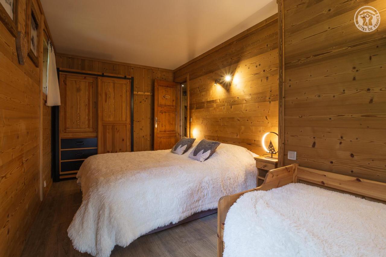 Chalet 13 Personnes-Le Vanvolet Les Saisies Exterior foto