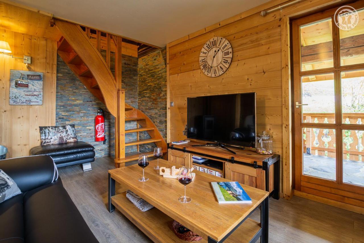 Chalet 13 Personnes-Le Vanvolet Les Saisies Exterior foto
