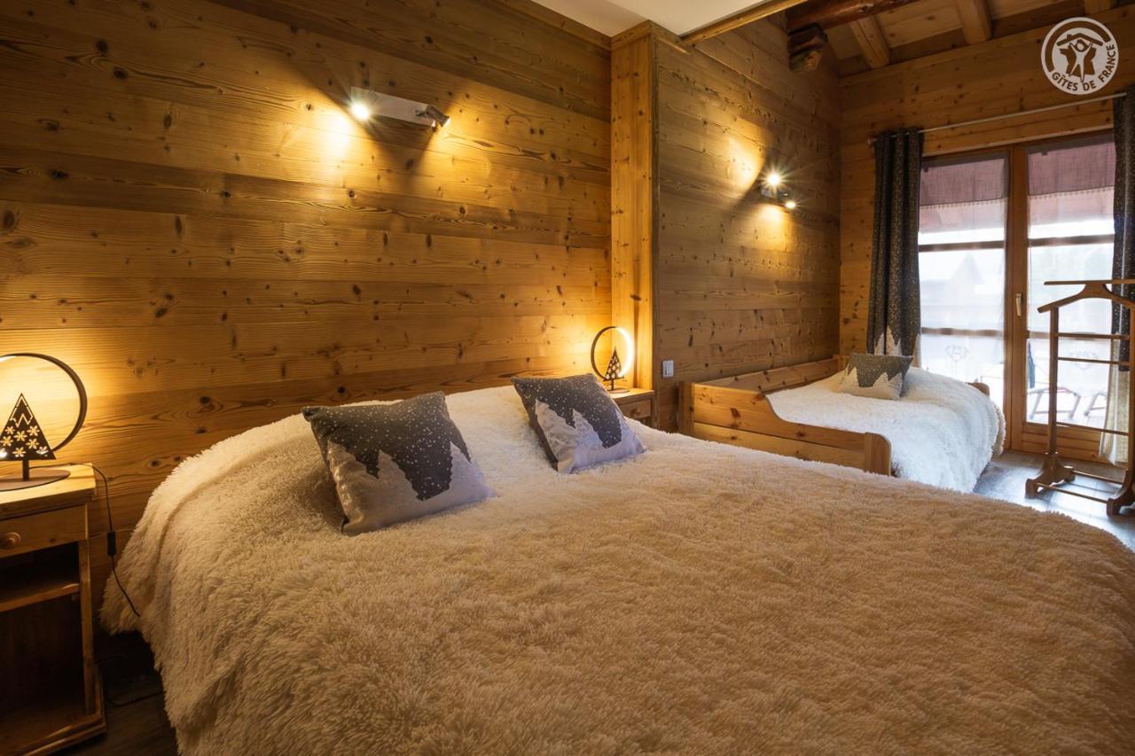 Chalet 13 Personnes-Le Vanvolet Les Saisies Exterior foto