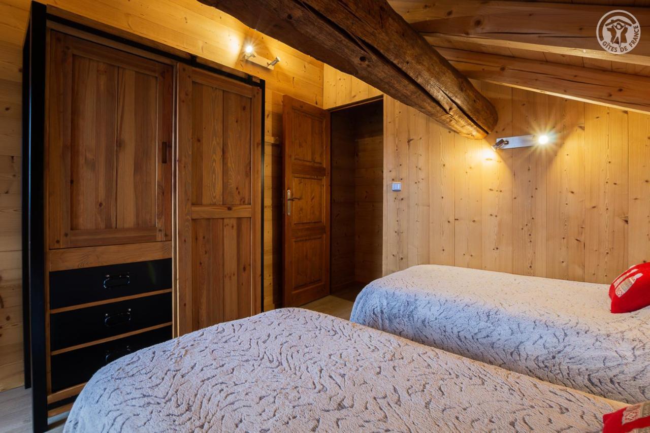 Chalet 13 Personnes-Le Vanvolet Les Saisies Exterior foto
